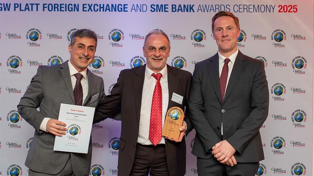 Bank of Cyprus awards