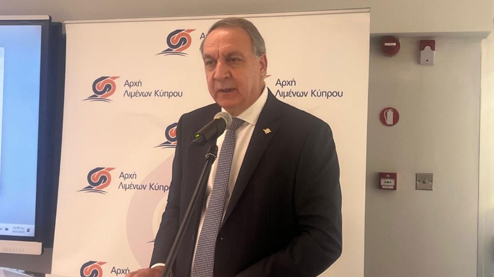 Cyprus Ports Authority Director General Anthimos Christodoulides