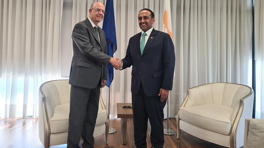 Keravnos Qatar Ambassador Yousef Sultan Laram