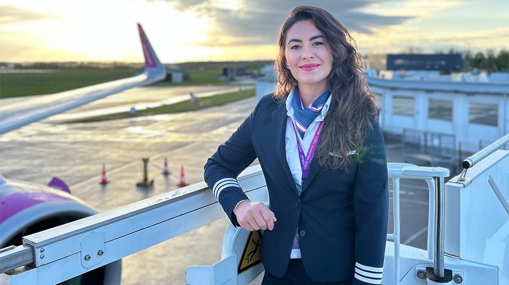 Wizz Air pilot Oana Mocan
